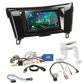 JVC KW-M875DBW - 6.8” Wireless CarPlay Android Stereo Upgrade for Nissan Qashqai J11 2014-2017